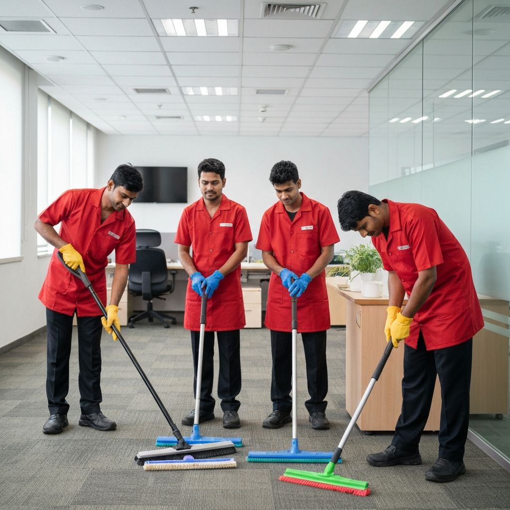 Deep Cleaning Service Team